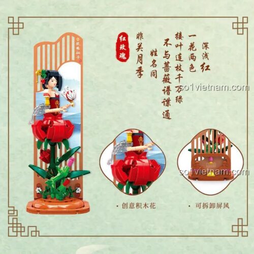 Đồ chơi mô hình Hoa Tiên Tử ZDEL 50405, thiết kế độc đáo với màn hình tháo rời, kích thích sáng tạo cho bé gái 5 tuổi. Giá tiết kiệm.