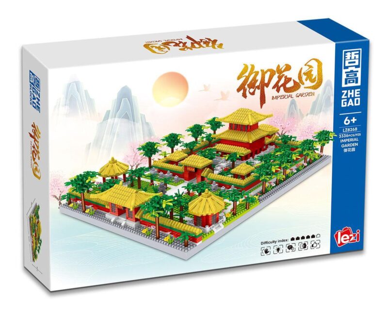 Bộ lắp ghép Zhe Gao LZ8268 Vườn Thượng Uyển 3336 chi tiết, đồ chơi mô hình kiến trúc cổ phong Trung Quốc cho bé 6 tuổi, giá tốt đáng tiền.