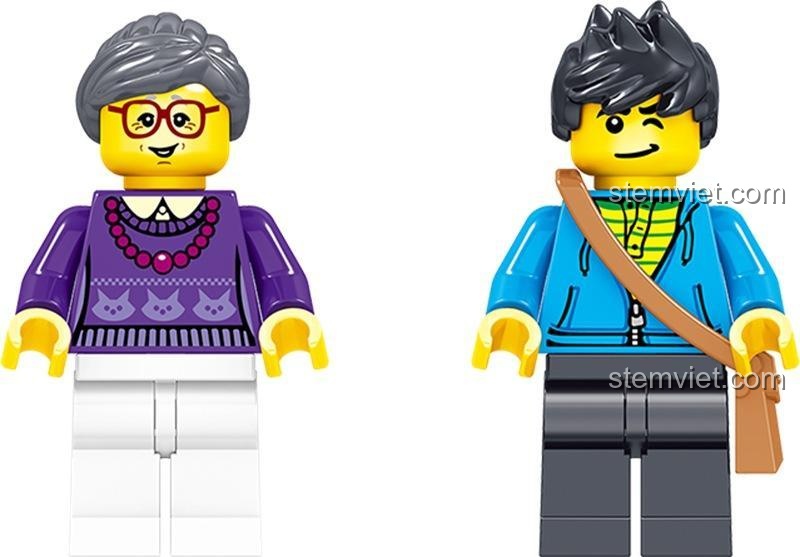 Bộ lắp ráp Tàu Hỏa Hơi Nước Persond Zhe Gao QL0313, đồ chơi mô hình tàu hỏa cổ điển cho bé trai 6 tuổi, giá tốt.