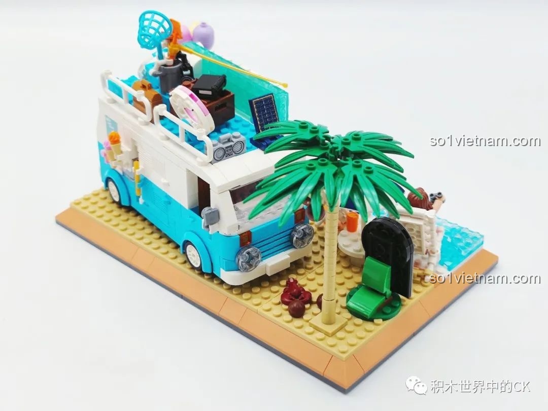 Chi tiết xe kem ZHEGAO 00415, ván lướt sóng và bóng bay