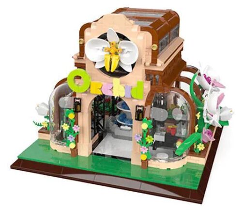 Mô hình nhà kính hoa lan ZHEGAO 00419