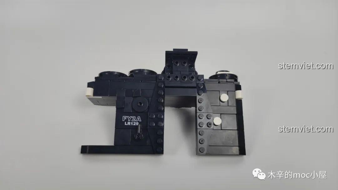 Mô hình máy ảnh lắp ráp Lin07 Block, bộ xếp hình LR129, đồ chơi lắp ráp Máy ảnh đồ chơi, mô hình máy ảnh 00844.