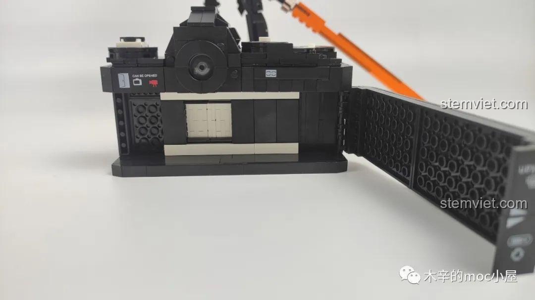 Mô hình máy ảnh lắp ráp Zhegao 00844, Lin07 Block FY2A LR129, bộ xếp hình Máy ảnh đồ chơi.