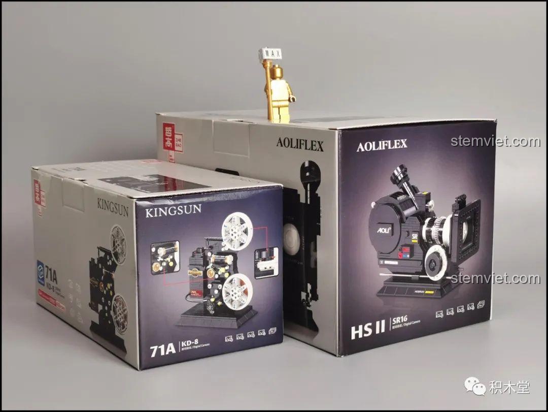 Máy chiếu phim cổ điển Keystone, hình ảnh tham khảo cho bộ lắp ghép Zhegao 00907