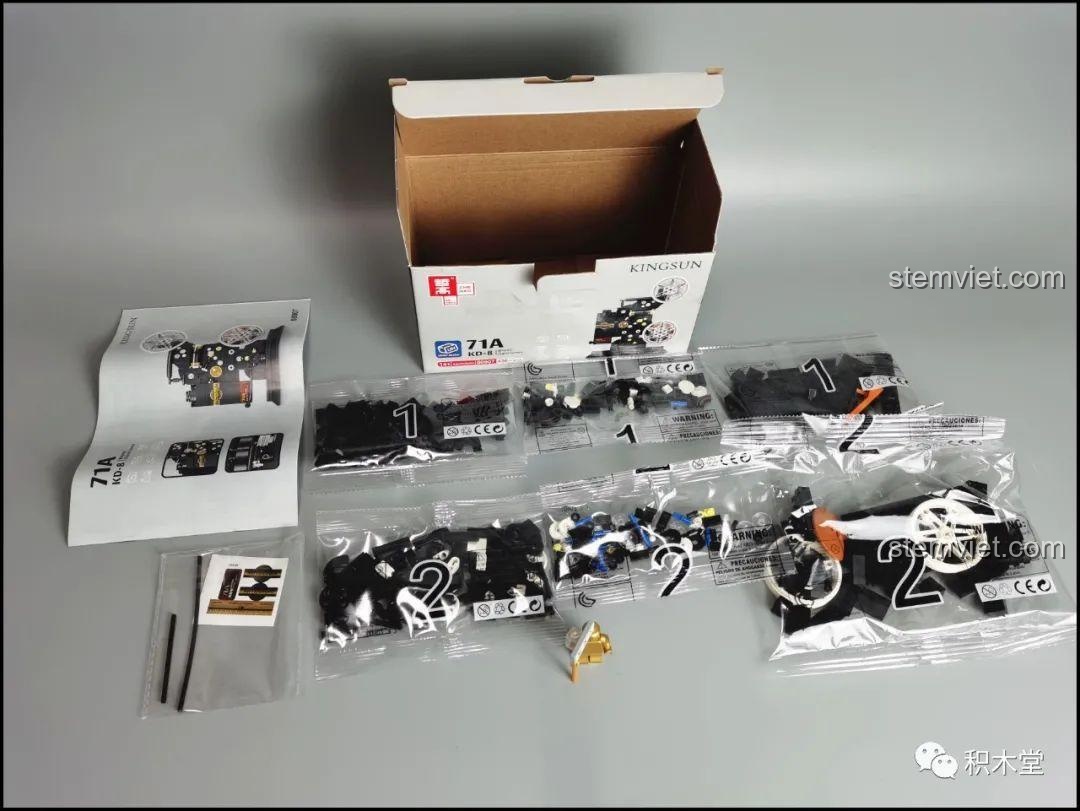 Máy quay phim ARRI cổ điển, hình ảnh tham khảo cho bộ lắp ghép Zhegao 00907