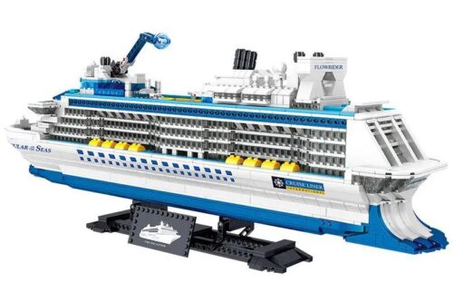Bộ lắp ghép Tàu Du Lịch Molecular of the Seas Zhegao 01030, mô hình du thuyền 2428 chi tiết, đồ chơi mô hình chất lượng cao cho bé trai 6 tuổi, giá tốt.