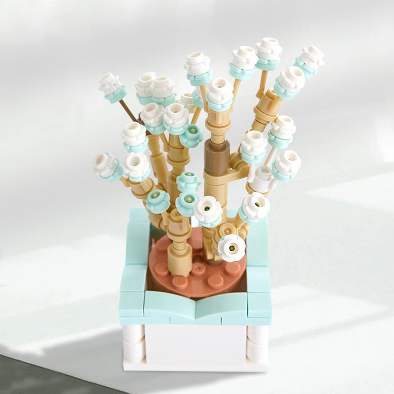 Bộ lắp ghép ZHEGAO DS1014 Cây Mọng Nước Tinh Tú Lấp Lánh, đồ chơi lắp ghép cho bé trai và bé gái 8 tuổi, chất lượng cao, giá tốt.