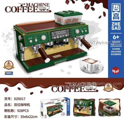 Máy pha cà phê ZHEGAO DZ6017 đã lắp ráp