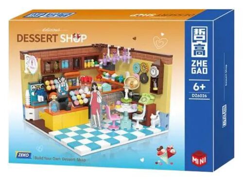 Hộp sản phẩm bộ lắp ghép Tiệm Bánh Ngọt ZHEGAO DZ6026