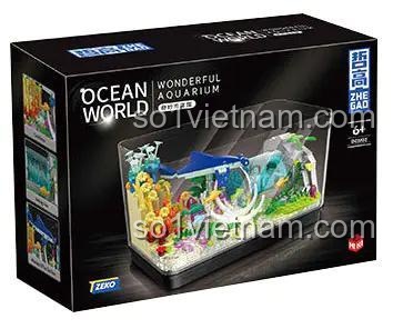 Hộp đựng sản phẩm Kỳ Quan Thủy Cung ZHEGAO DZ6102