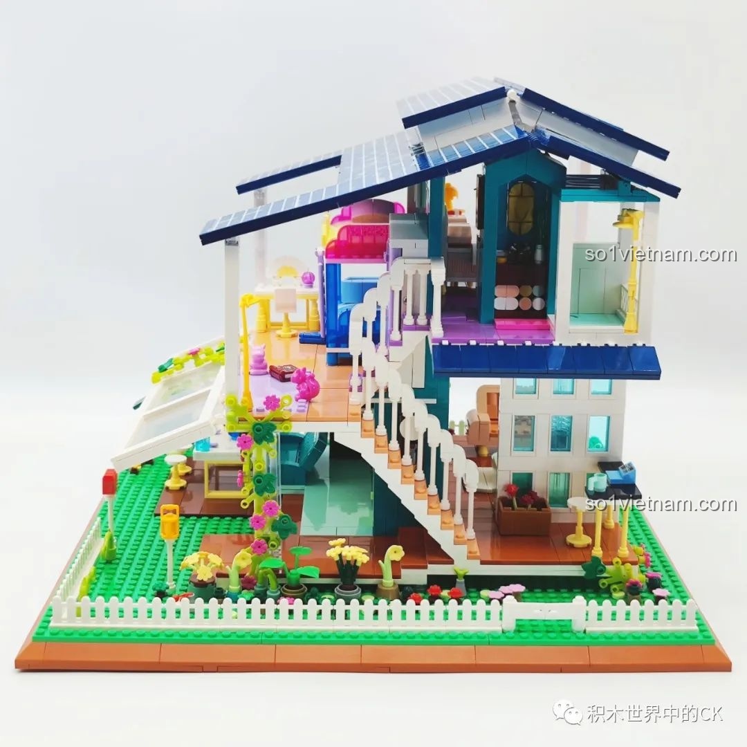 Chi tiết khu vực bếp ZHEGAO DZ6110 Biệt thự Ánh Dương