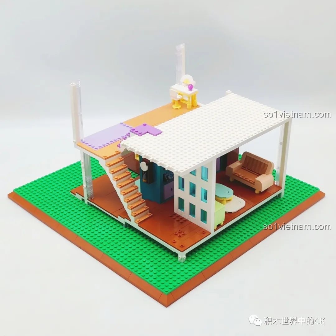 Bắt đầu lắp ráp tầng 2 ZHEGAO DZ6110 Biệt thự Ánh Dương