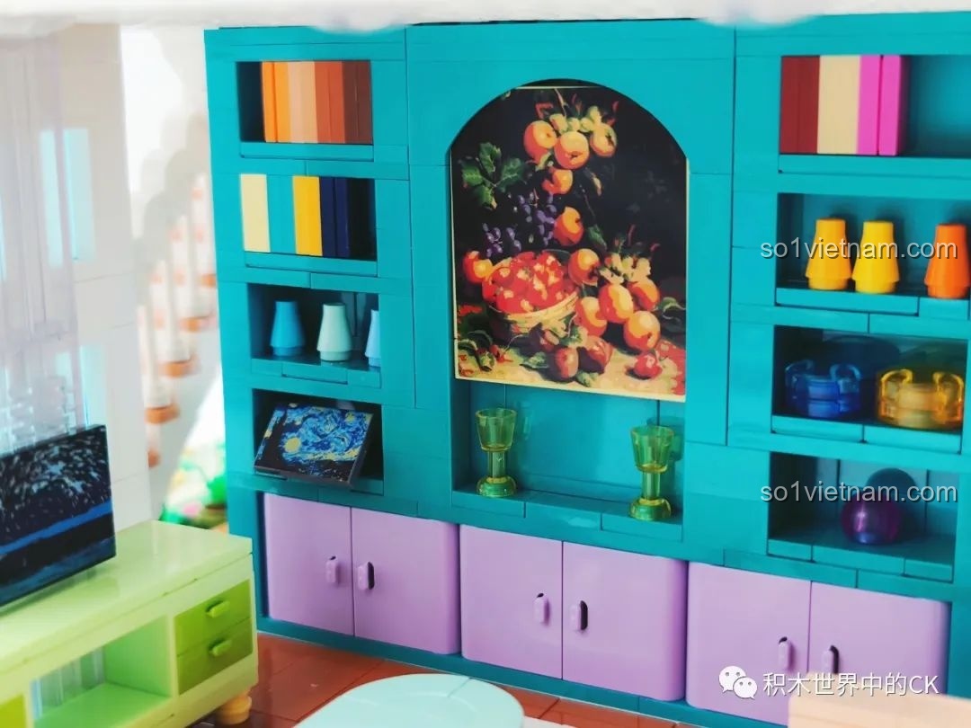 Chi tiết phòng ngủ tầng trên ZHEGAO DZ6110 Biệt thự Ánh Dương