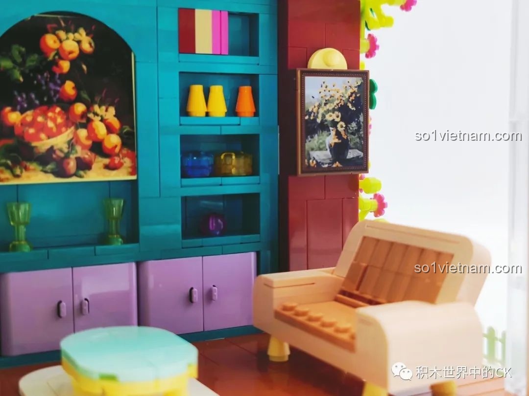 Chi tiết phòng ngủ tầng trên ZHEGAO DZ6110 Biệt thự Ánh Dương