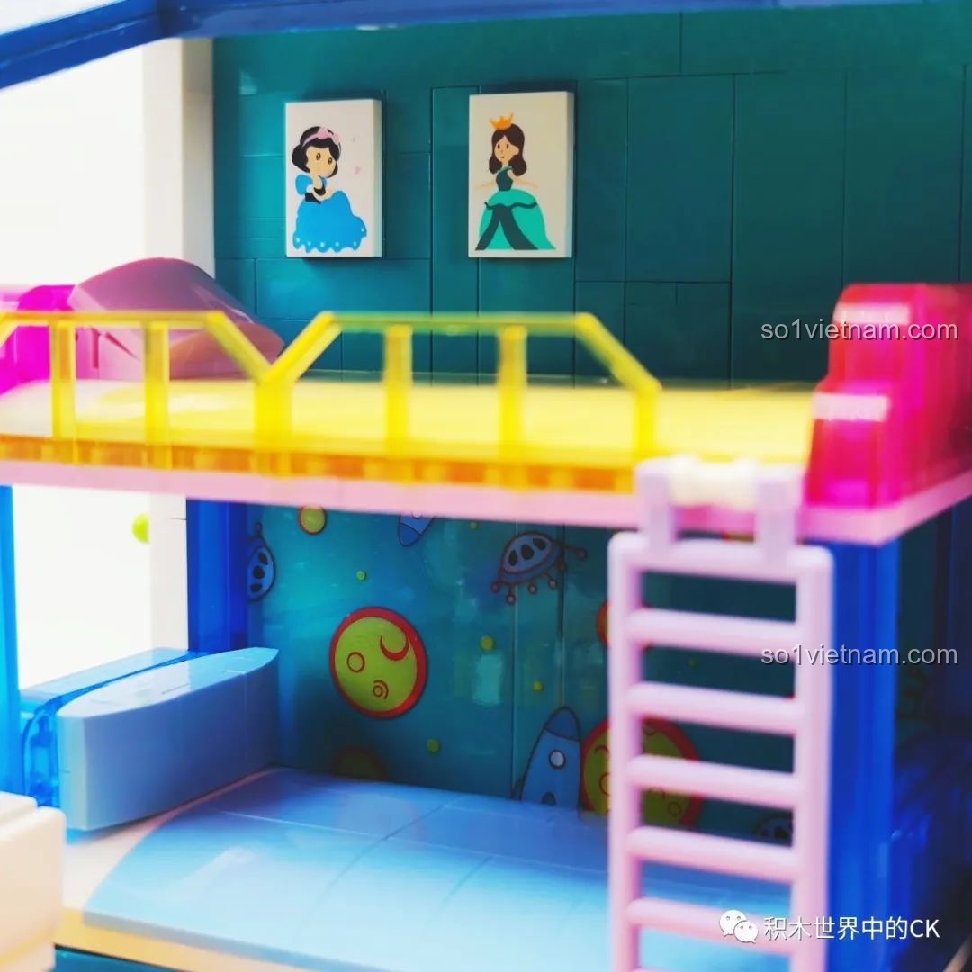 Chi tiết phòng ngủ ZHEGAO DZ6110 Biệt thự Ánh Dương