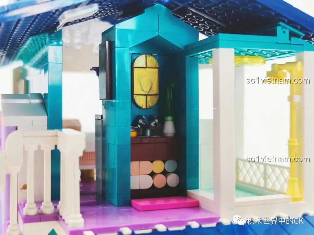 Chi tiết phòng ngủ ZHEGAO DZ6110 Biệt thự Ánh Dương