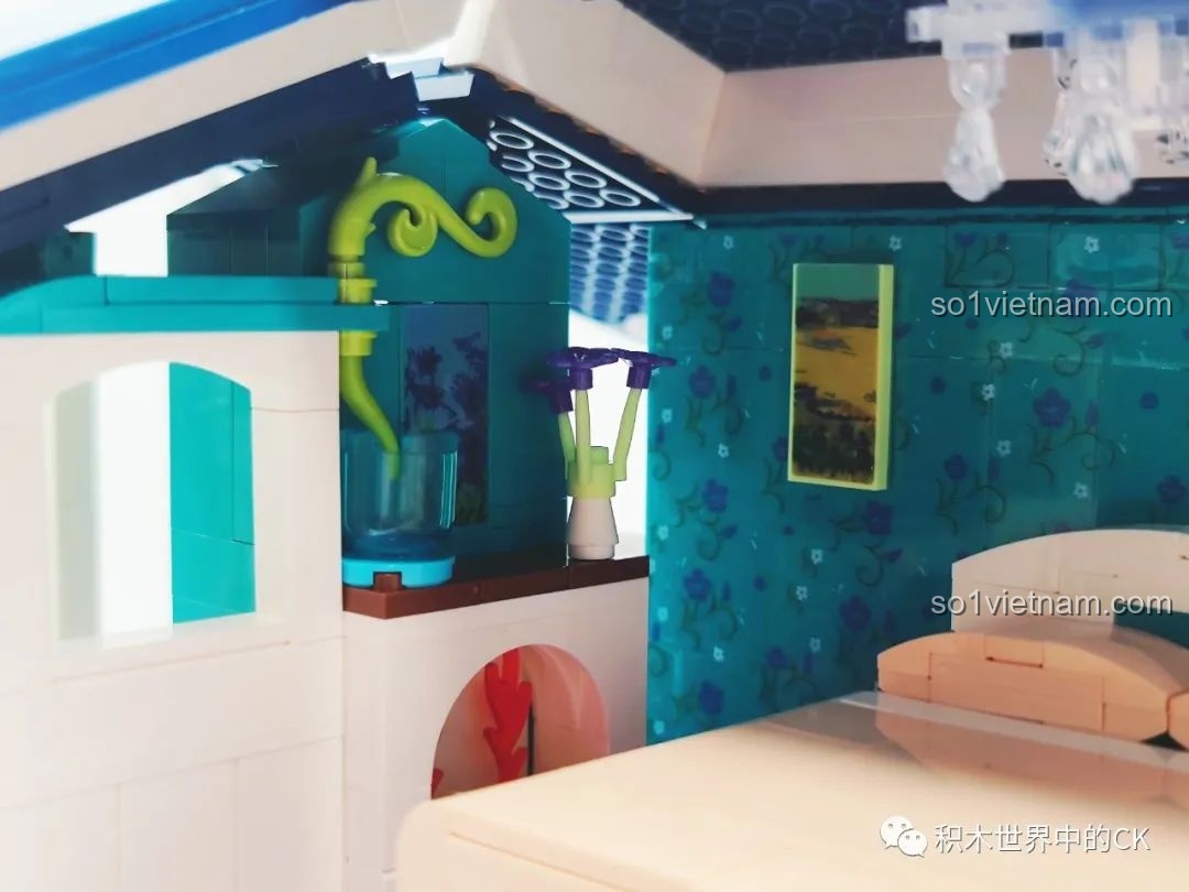 Chi tiết phòng ngủ ZHEGAO DZ6110 Biệt thự Ánh Dương