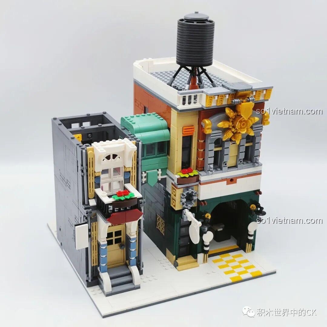 Hoàn thiện việc kết nối các tòa nhà của ZHEGAO DZ6113 Khách sạn Cà phê.