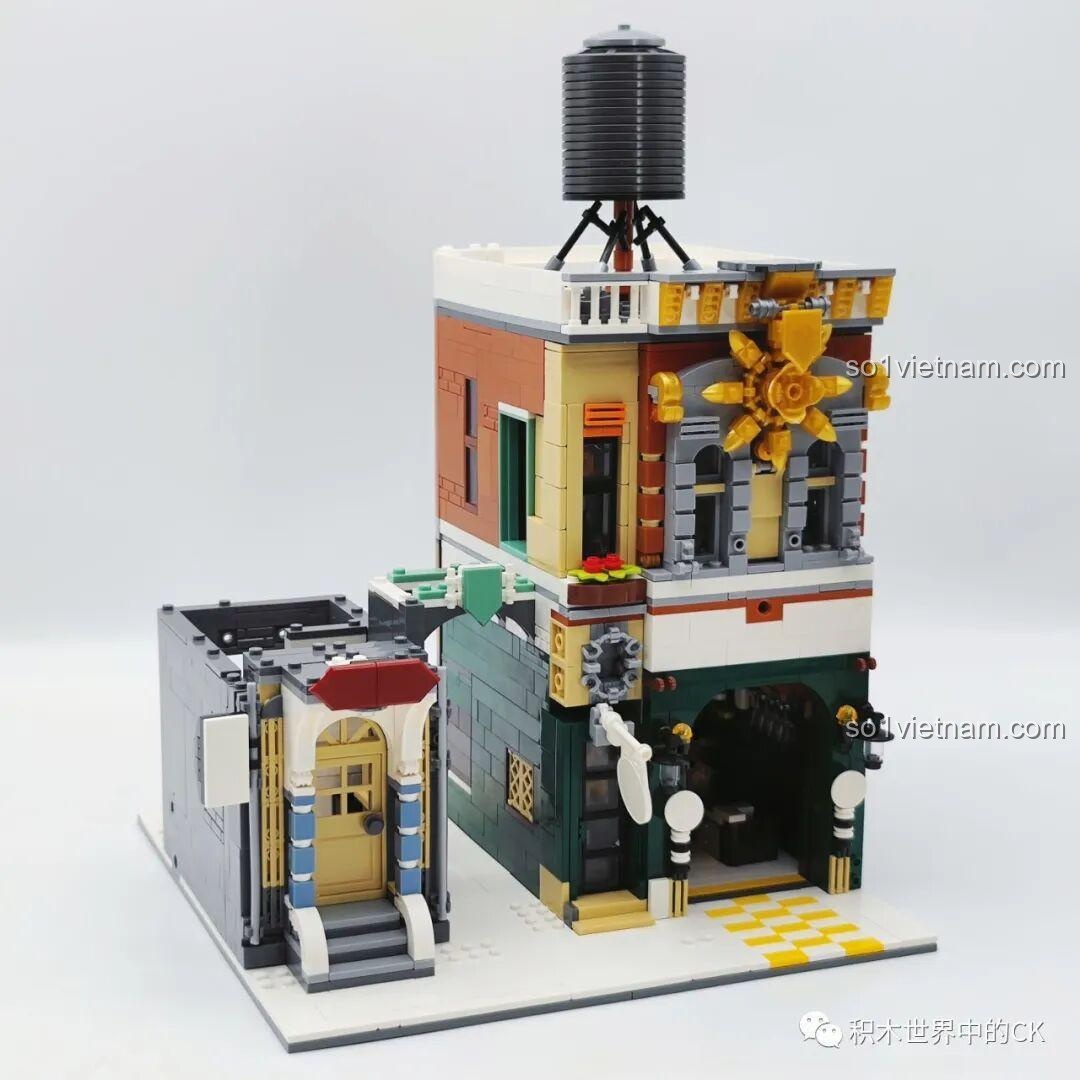 Kết nối các tầng của ZHEGAO DZ6113 Khách sạn Cà phê lại với nhau.