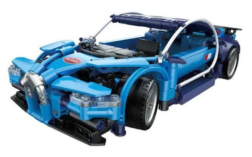 bộ lắp ráp Siêu xe Bugatti Chiron ZHEGAO DZ7013 điều khiển từ xa cho bé trai 6 tuổi, giá tốt