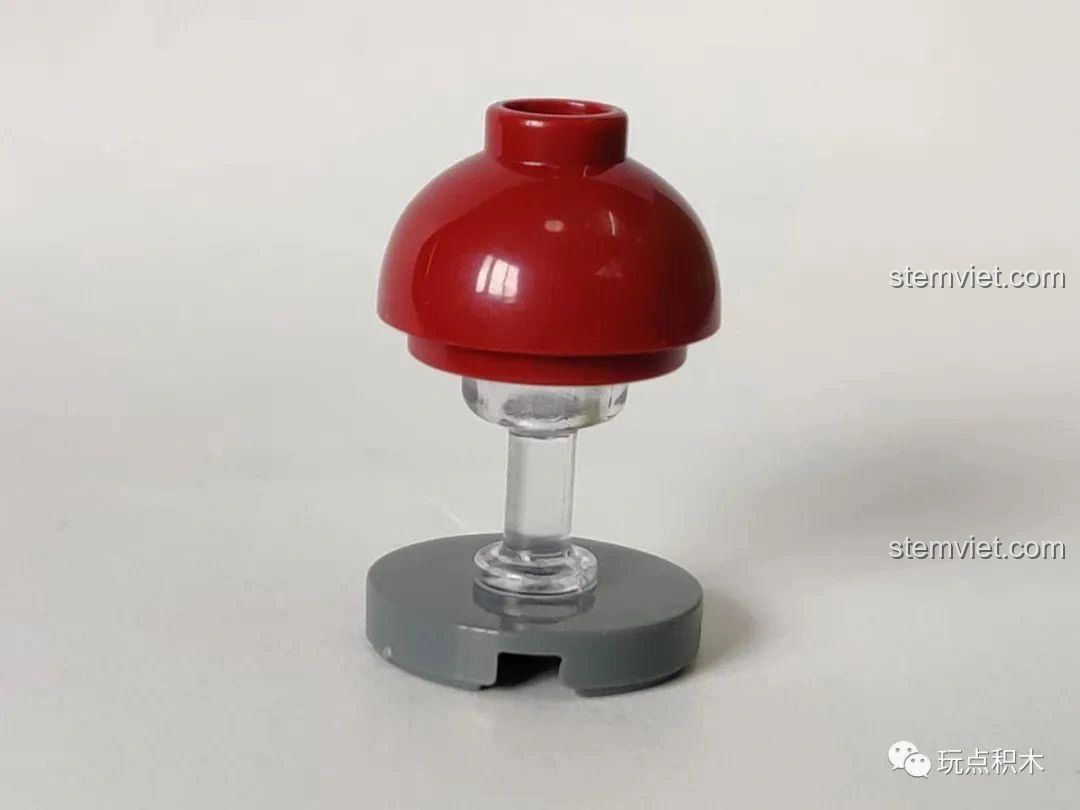 Cấu trúc mái nhà của bộ ZHEGAO QL0920 Nhà Hàng Lãng Mạn, với các sọc xanh trắng đặc trưng.