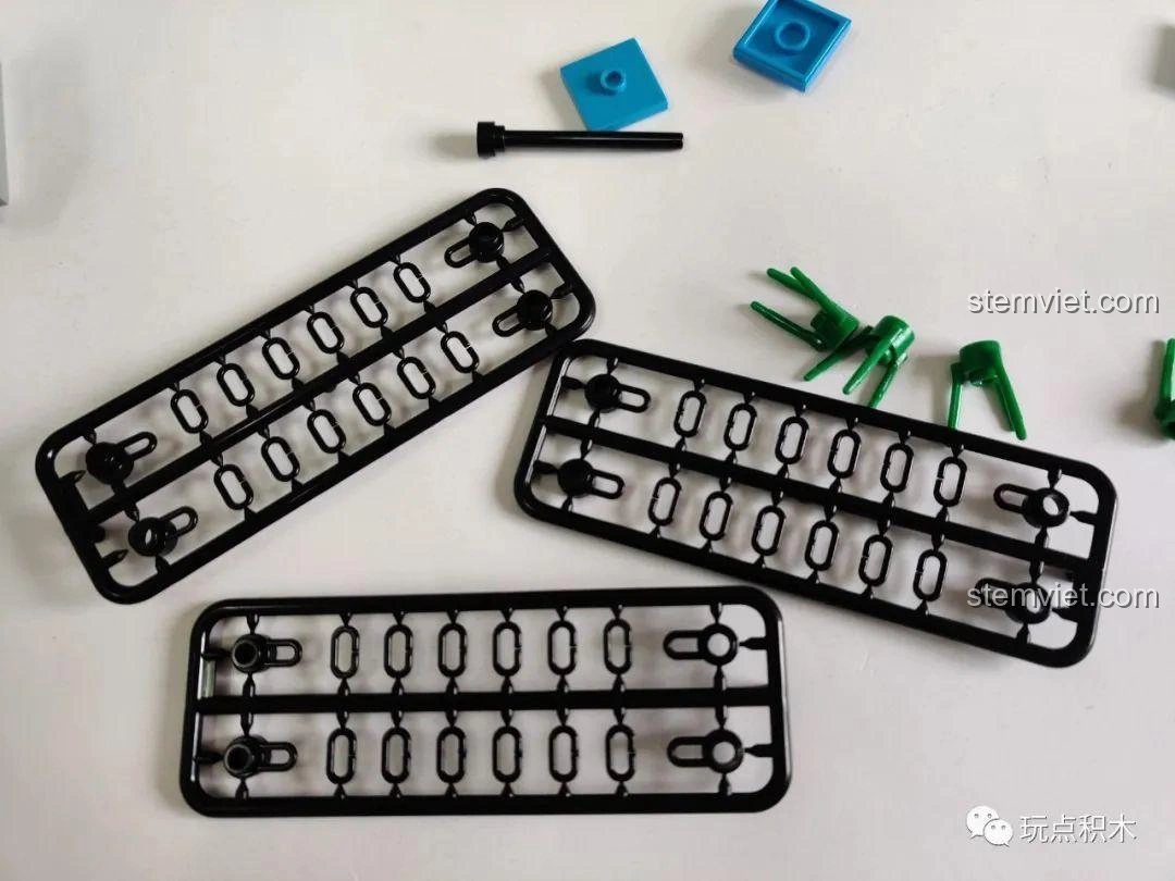 Phần nền nội thất tầng 2 của bộ ZHEGAO QL0920 Nhà Hàng Lãng Mạn, chuẩn bị cho các chi tiết bên trong.