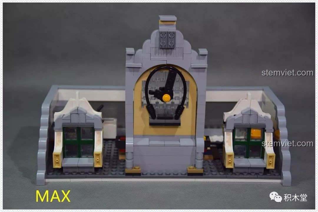 Chi tiết mặt tiền của bộ ZHEGAO QL0922 Trung tâm Thương mại Châu Âu.