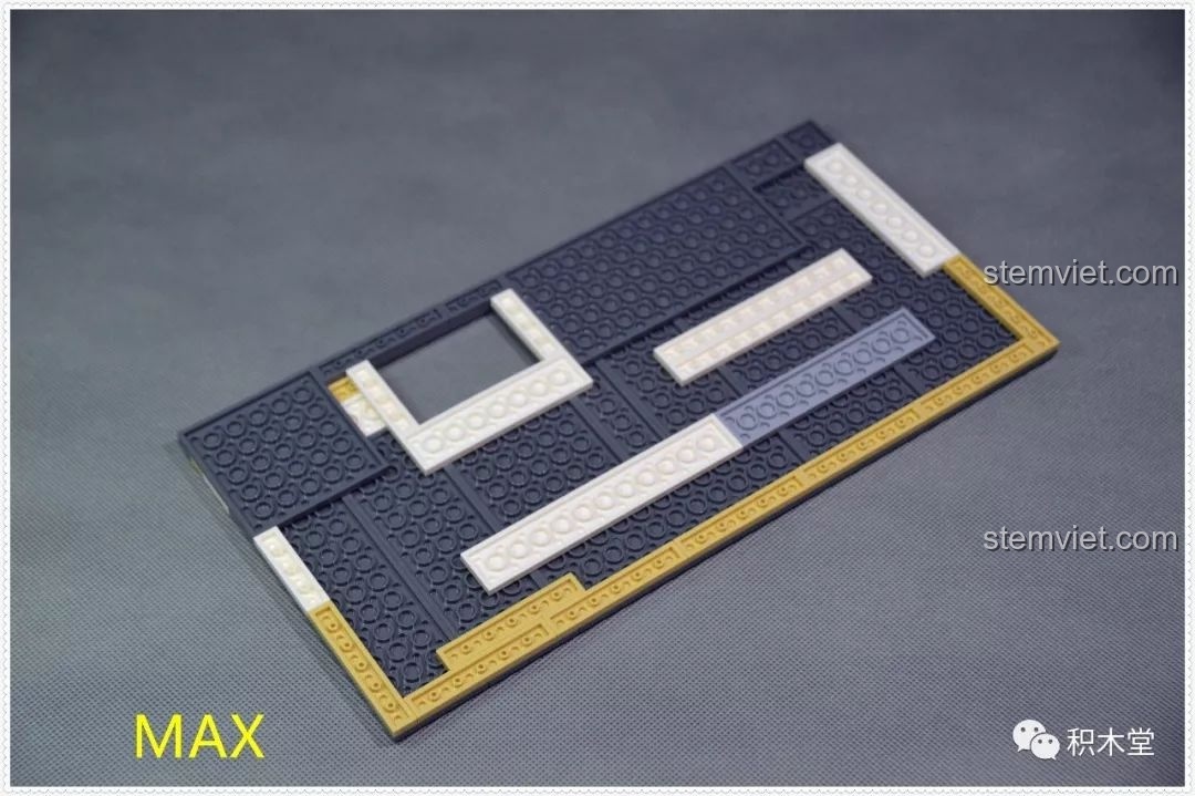 Chi tiết quầy bar và đồng hồ trong bộ ZHEGAO QL0922 Trung tâm Thương mại Châu Âu.