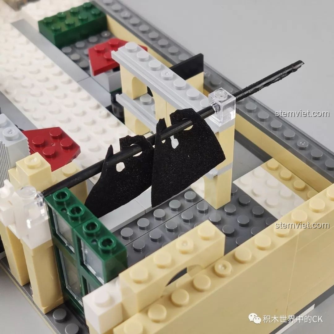 Toàn cảnh mô hình ZHEGAO QL0922 Trung Tâm Thương Mại Châu Âu đã hoàn thiện.