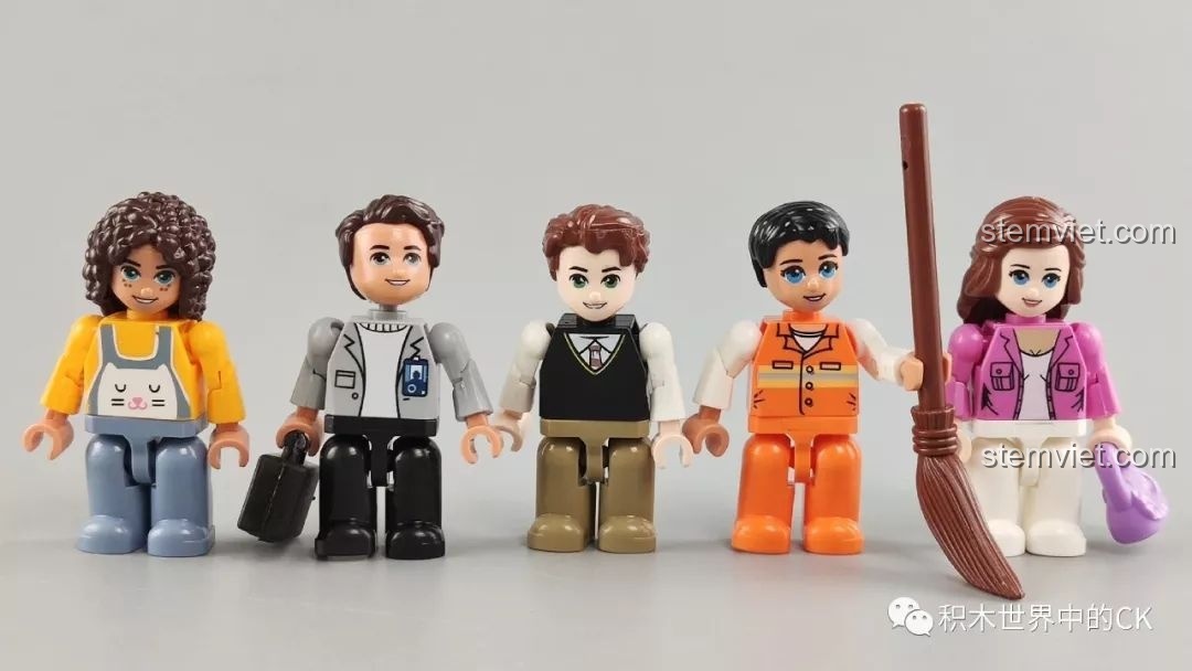 Chi tiết lắp ráp phần mái nhà của ZHEGAO QL0922 Trung Tâm Thương Mại Châu Âu.