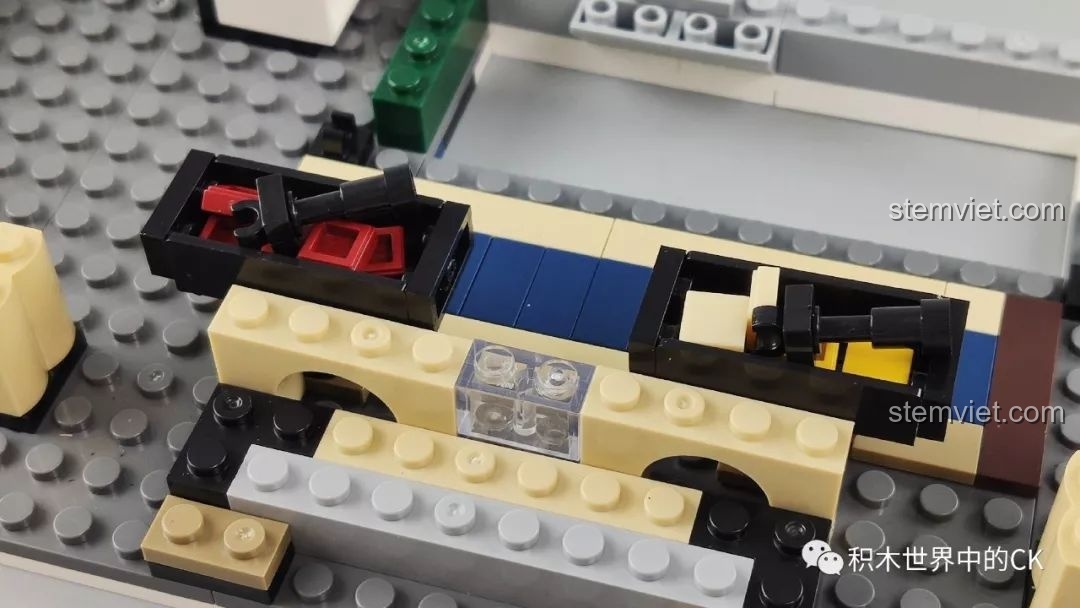 Chi tiết nội thất tầng áp mái của ZHEGAO QL0922 Trung Tâm Thương Mại Châu Âu.