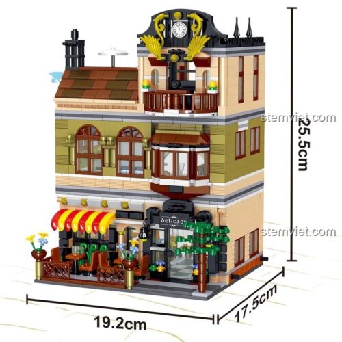 Mô hình Cầu Giang Nam QL0988 của Zhegao, không phải sản phẩm QL0937.
