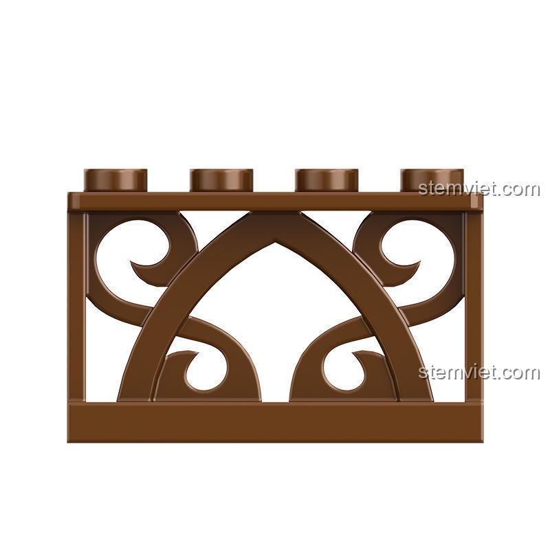 Mảnh ghép trang trí độc đáo trong đồ chơi lắp ghép ZHEGAO 0957, giúp mô hình thêm phần tinh xảo, chất lượng cao.