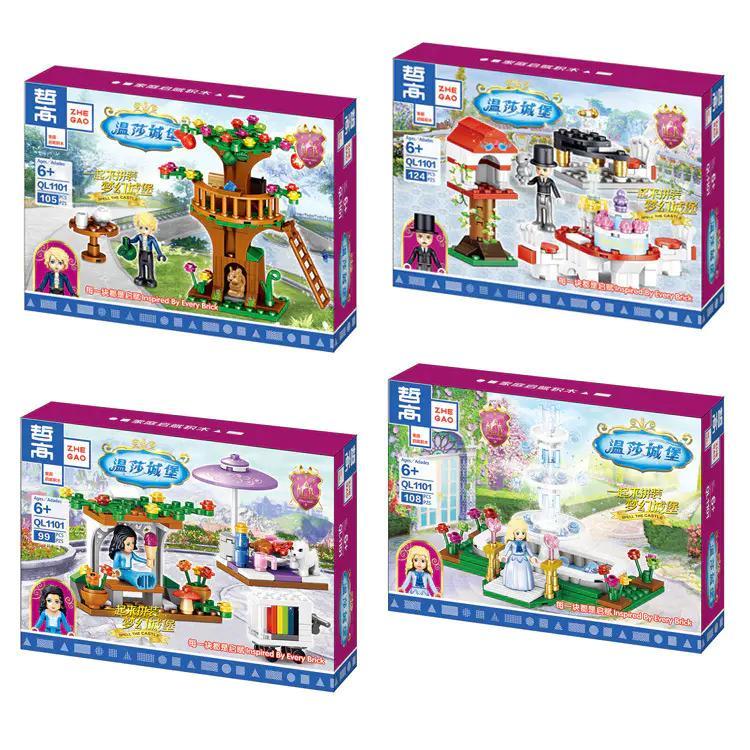 Bộ đồ chơi Lâu đài Windsor ZHEGAO QL1101 - Hộp 1