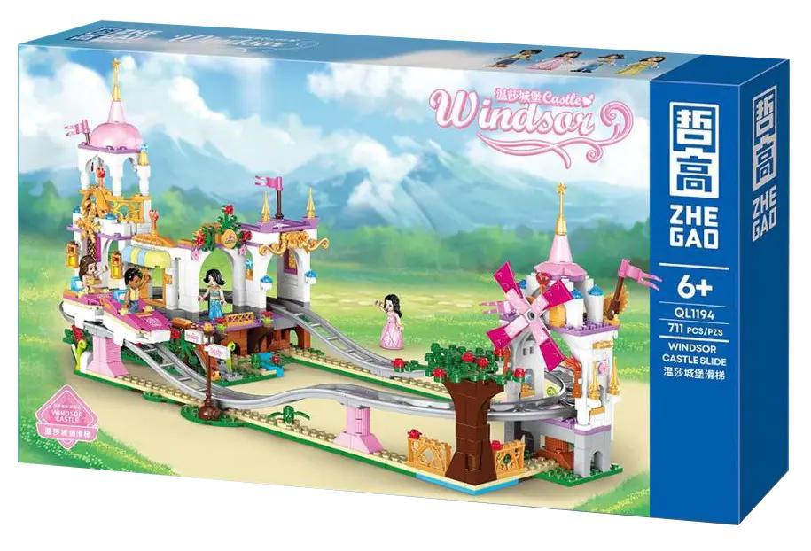 Hộp sản phẩm bộ lắp ghép Lâu đài Windsor ZHEGAO QL1194