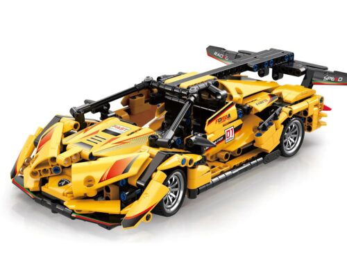 bộ lắp ráp Siêu Xe Đua Lamborghini FAC-01, đồ chơi mô hình ZHEGAO, mô hình kỹ thuật, bé trai 6 tuổi, giá tốt