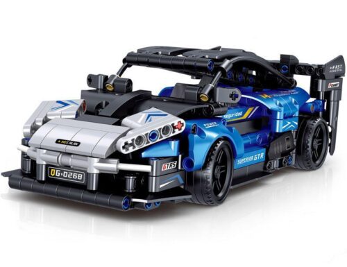 Mecalan Sniane GTR ZHEGAO QL1245 - Bộ đồ chơi siêu xe tốc độ