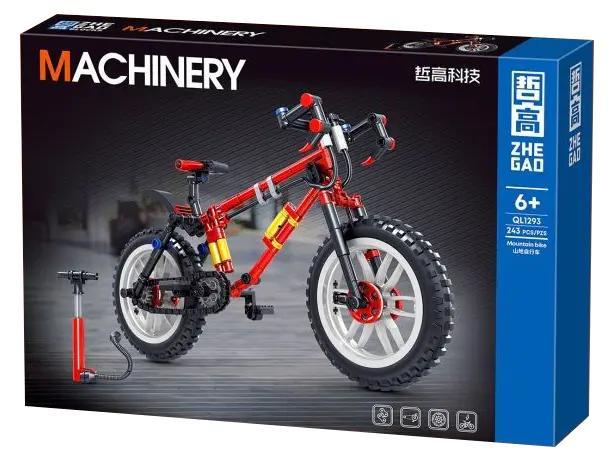 Hộp sản phẩm bộ đồ chơi xe đạp địa hình ZHEGAO QL1293
