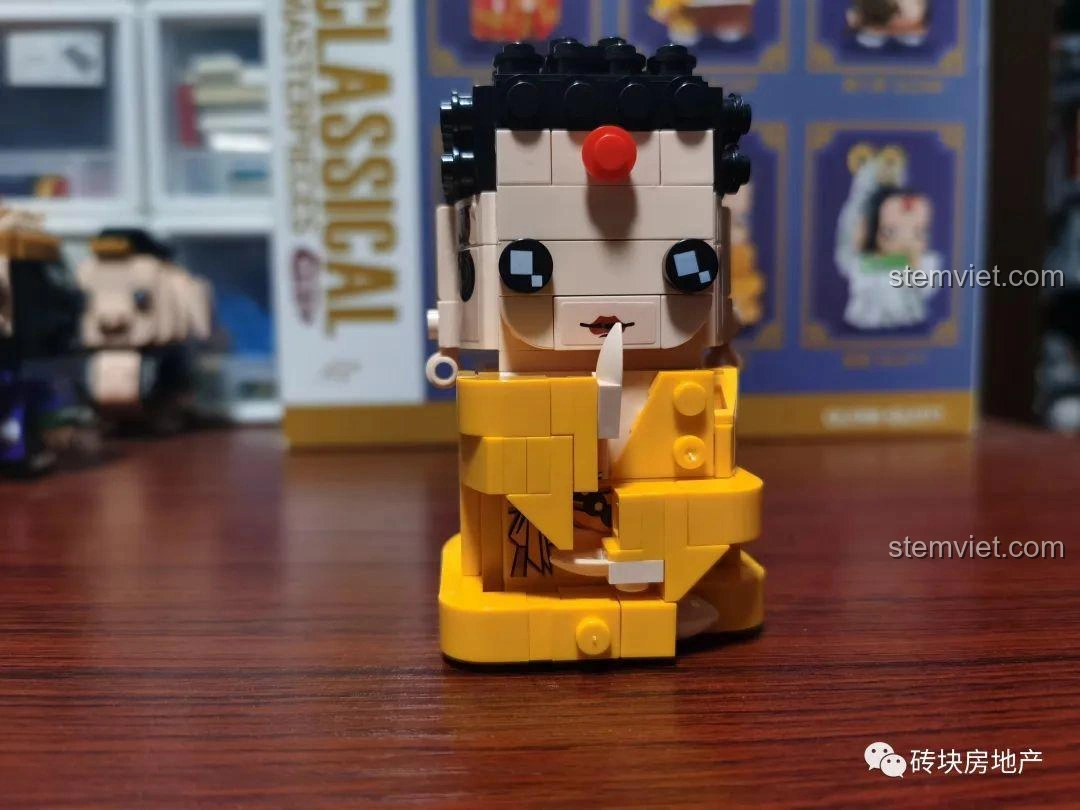 Mô hình Như Lai Phật Tổ Zhegao QL2310 từ một góc khác, cho thấy tổng thể thiết kế.