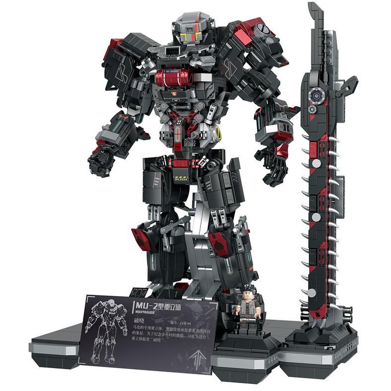 Bộ lắp ráp Robot Mecha MU-2 Dawn Zhong Xin She 11001. Mô hình robot chiến đấu từ phim Ling Cage cho con trai 14+ tuổi, giá tốt.