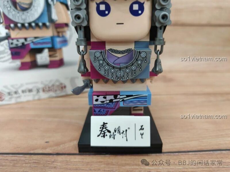 bộ lắp ghép Thạch Lan, đồ chơi mô hình Nhân vật Tần Thời Minh Nguyệt, figure Zhongxin She, giá hời
