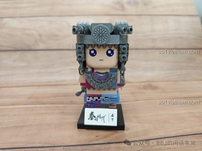 bộ lắp ghép Thạch Lan, đồ chơi mô hình Nhân vật Tần Thời Minh Nguyệt, figure Zhongxin She, giá trị cao