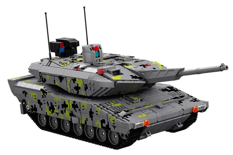 Mô hình xe tăng KF51 Panther 12GO 96001, bộ lắp ghép quân sự cho bé trai 6 tuổi, chi tiết cao, điều khiển từ xa, giá tốt