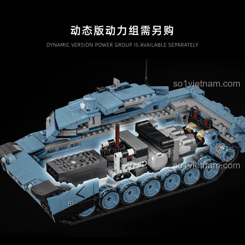 Động cơ mô phỏng của xe tăng Abrams-X 12GO 96005