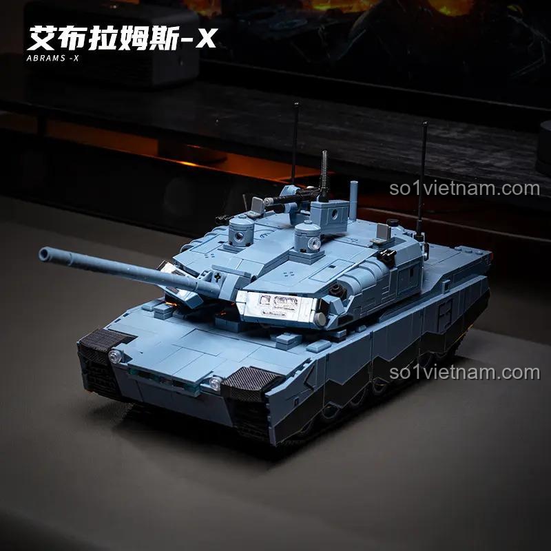 Chi tiết lắp ráp xe tăng Abrams-X 12GO 96005