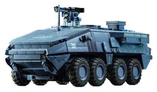 Bộ lắp ráp Xe Bọc Thép Stryker X 12GO 96006, đồ chơi mô hình quân sự cho bé trai 6 tuổi, giá rẻ, chất lượng cao.