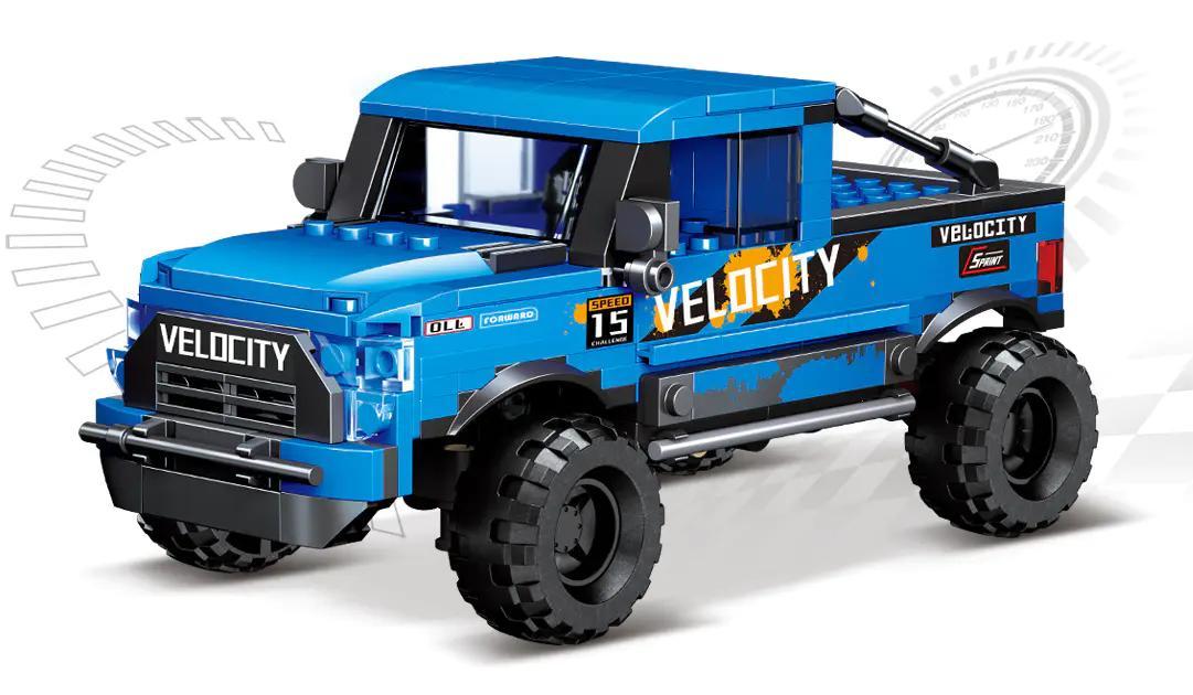 Bộ lắp ghép Xe Bán Tải Địa Hình Raptor AchKo 50043 cho bé trai 6 tuổi, mô hình xe off-road giá rẻ, chất lượng cao.