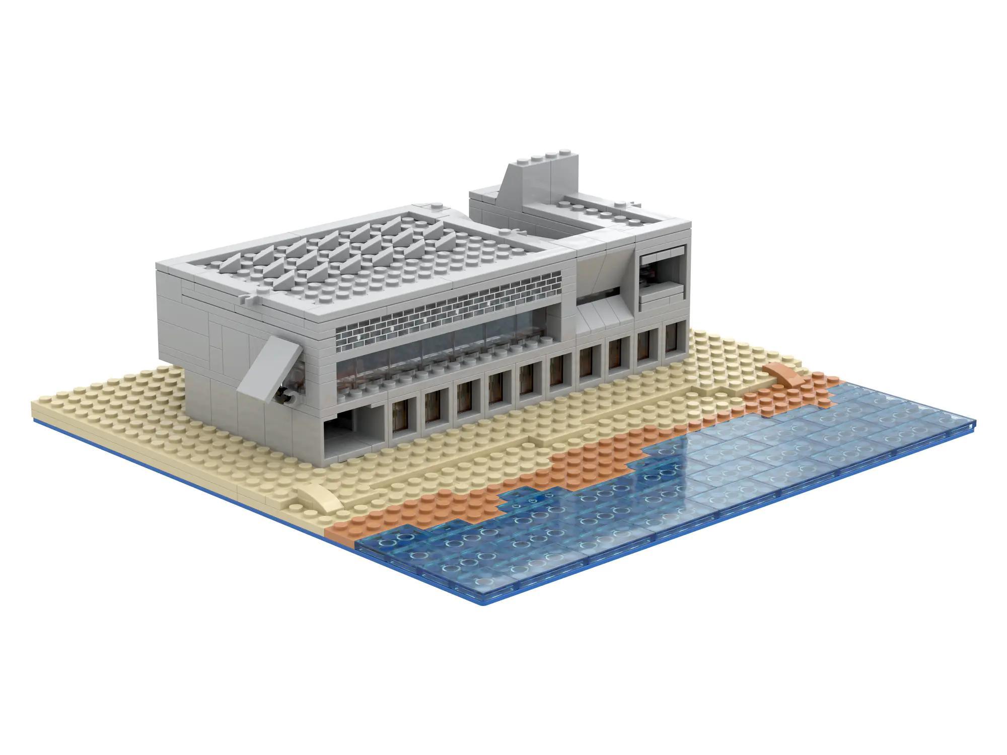 Mô hình Thư viện Cô đơn Aranya Amazing Brick AB11002 580 chi tiết