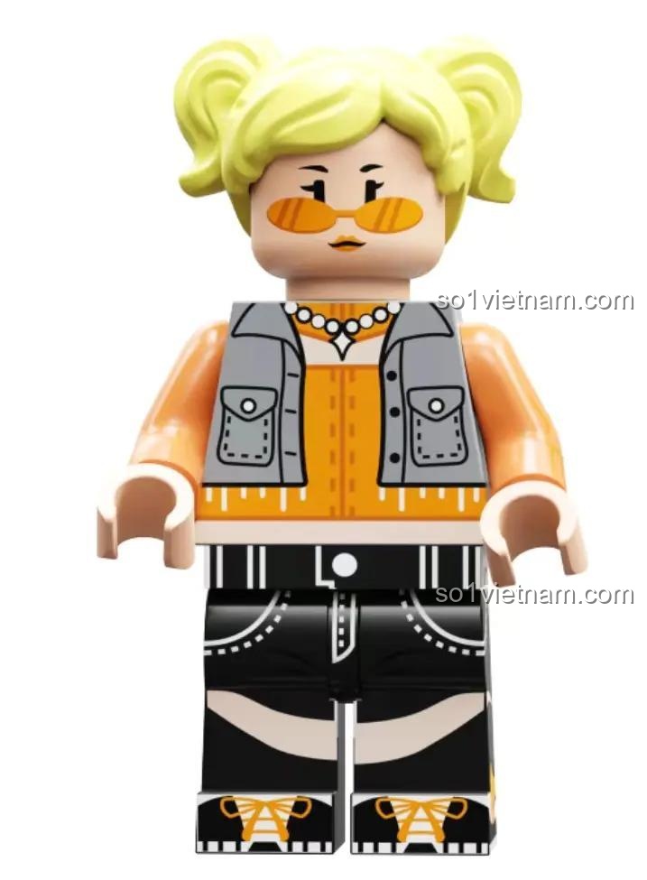 Song Hotpot 0020, bộ lắp ghép AREA-X, minifigure nữ, thế giới thu nhỏ, cho thanh niên 12 tuổi, giá hời