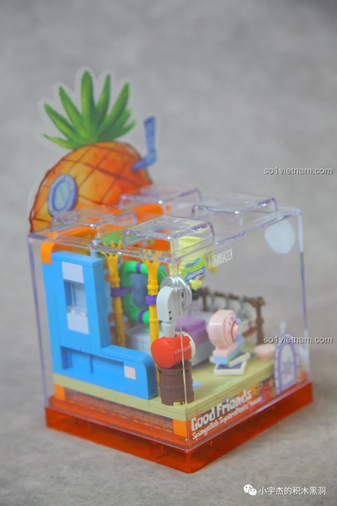 Sách hướng dẫn lắp ráp Mr. Krabs' Krusty Krab